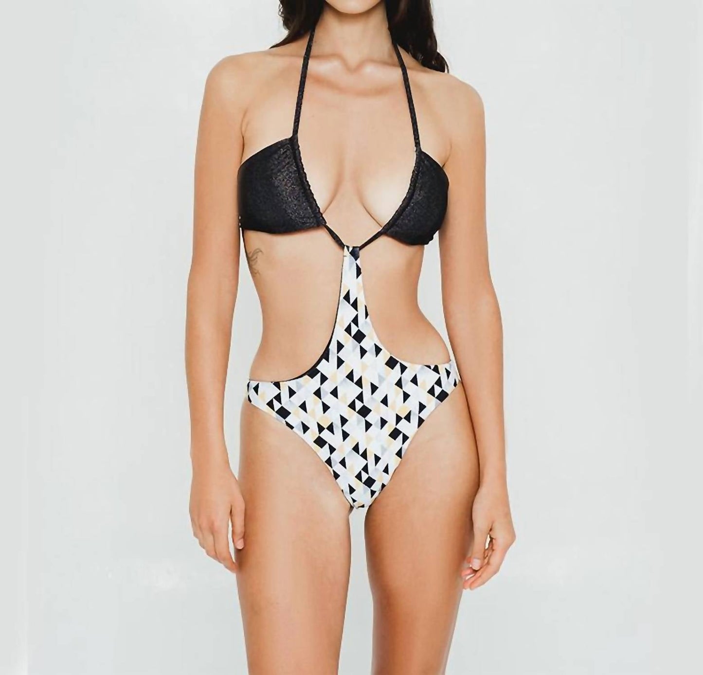 Gigizara - Nautilus Reversible One Piece Swimsuit 4 Styles in 1