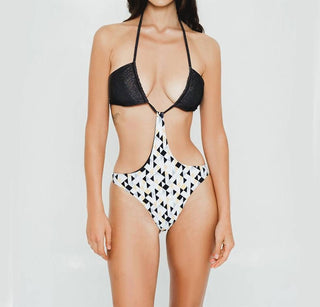 Gigizara - Nautilus Reversible One Piece Swimsuit 4 Styles in 1