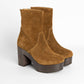 Sabot Youyou - Women's Yerk Velvet Ankle-boot Clogs