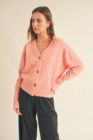 &Merci - Button Front Cardigan