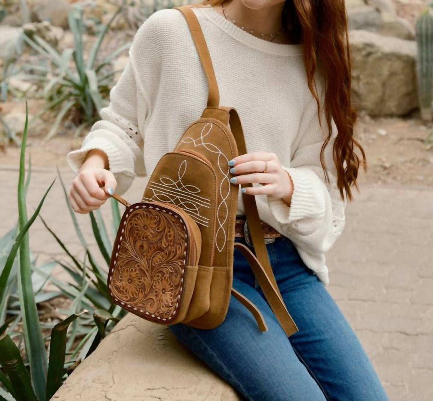 American Darling - Women's Boot Stitch Backpack