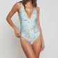 L'Agence - Lisa Plunge One-piece Swimsuit