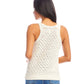 Karen Kane - Sleeveless Crochet Sweater