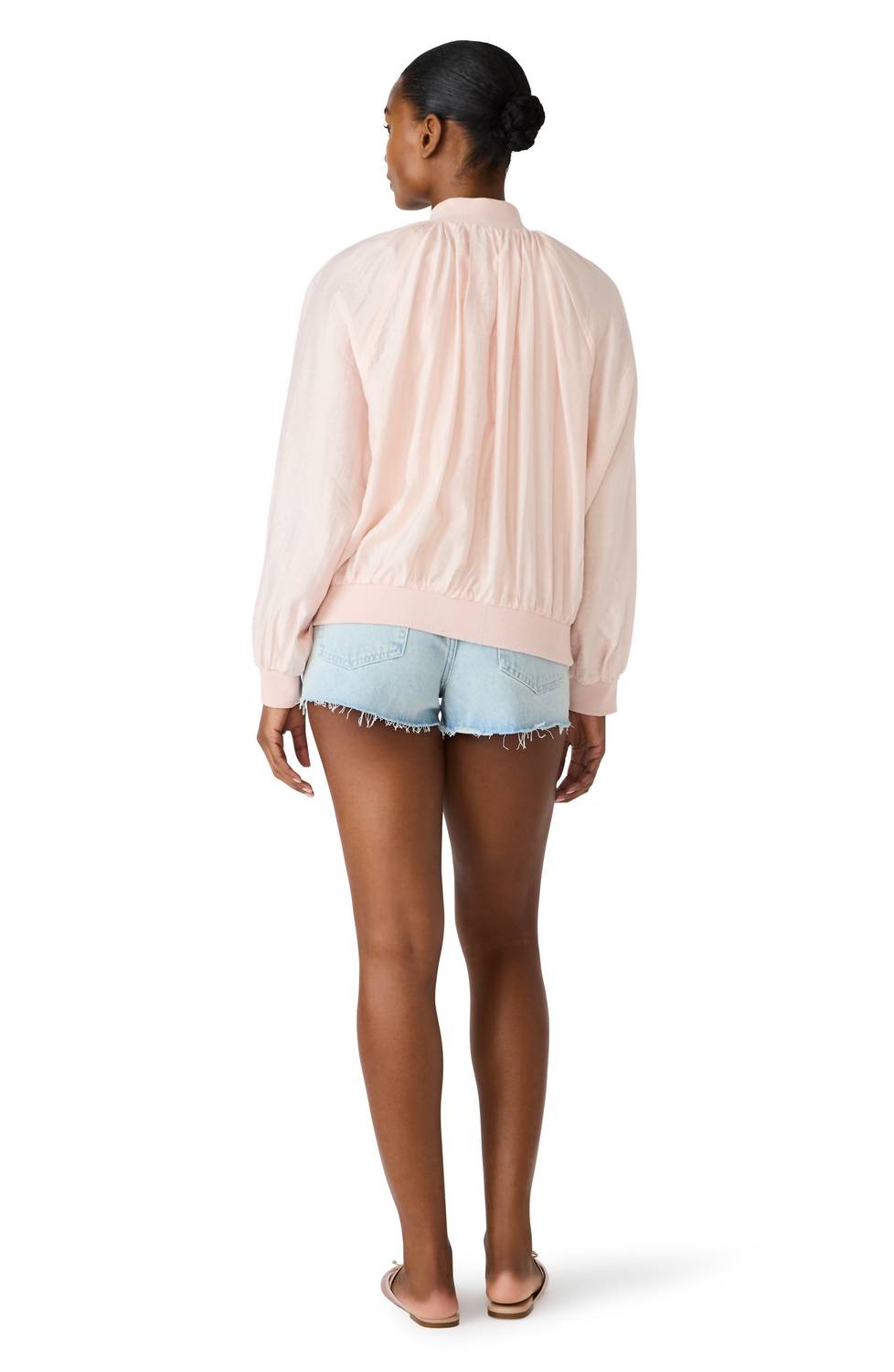 Steve Madden - Bessie Woven Bomber Jacket
