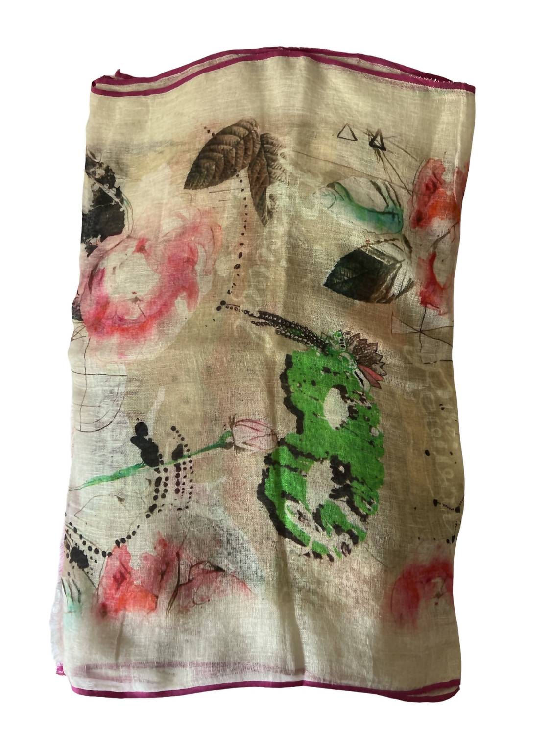 The Gray Crab - Women's Linen Scarf