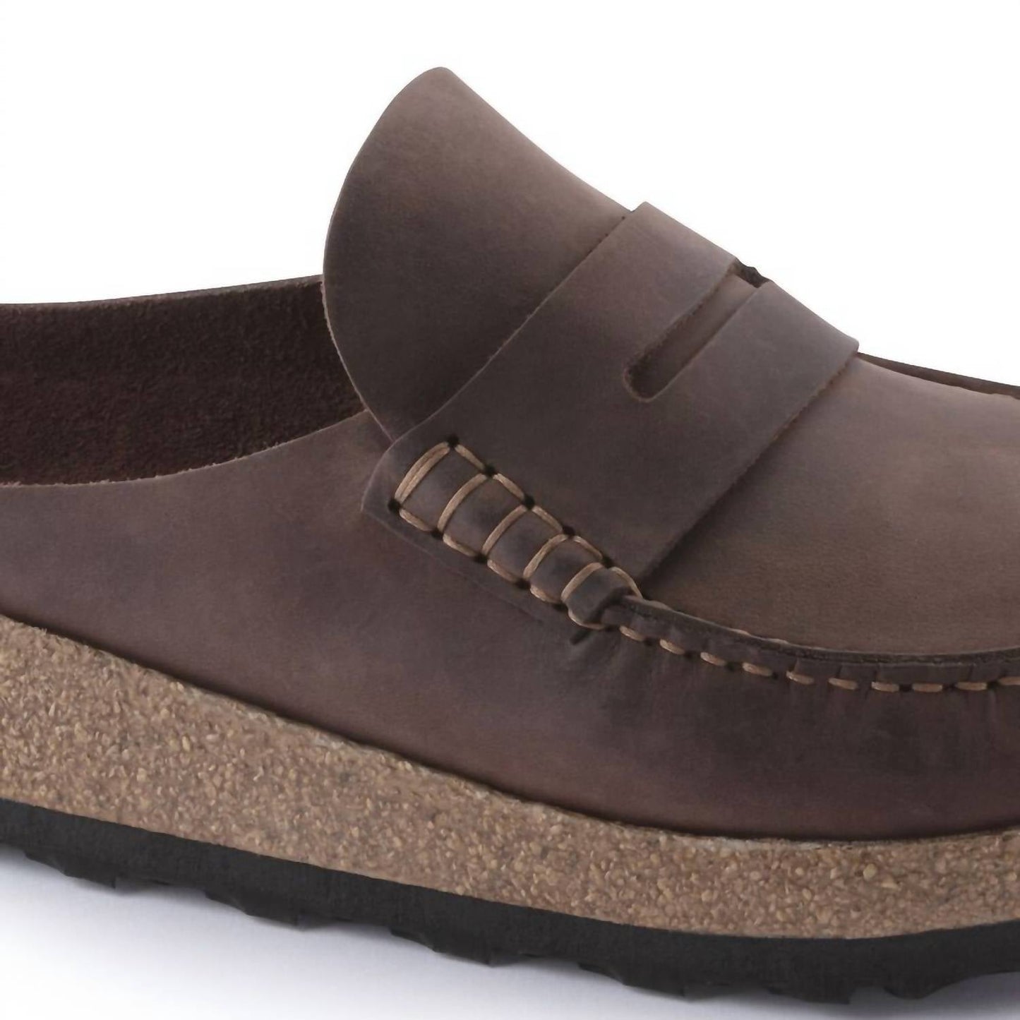 Birkenstock - Men's Naples Natural Leather Oiled Clogs - Regular Fit