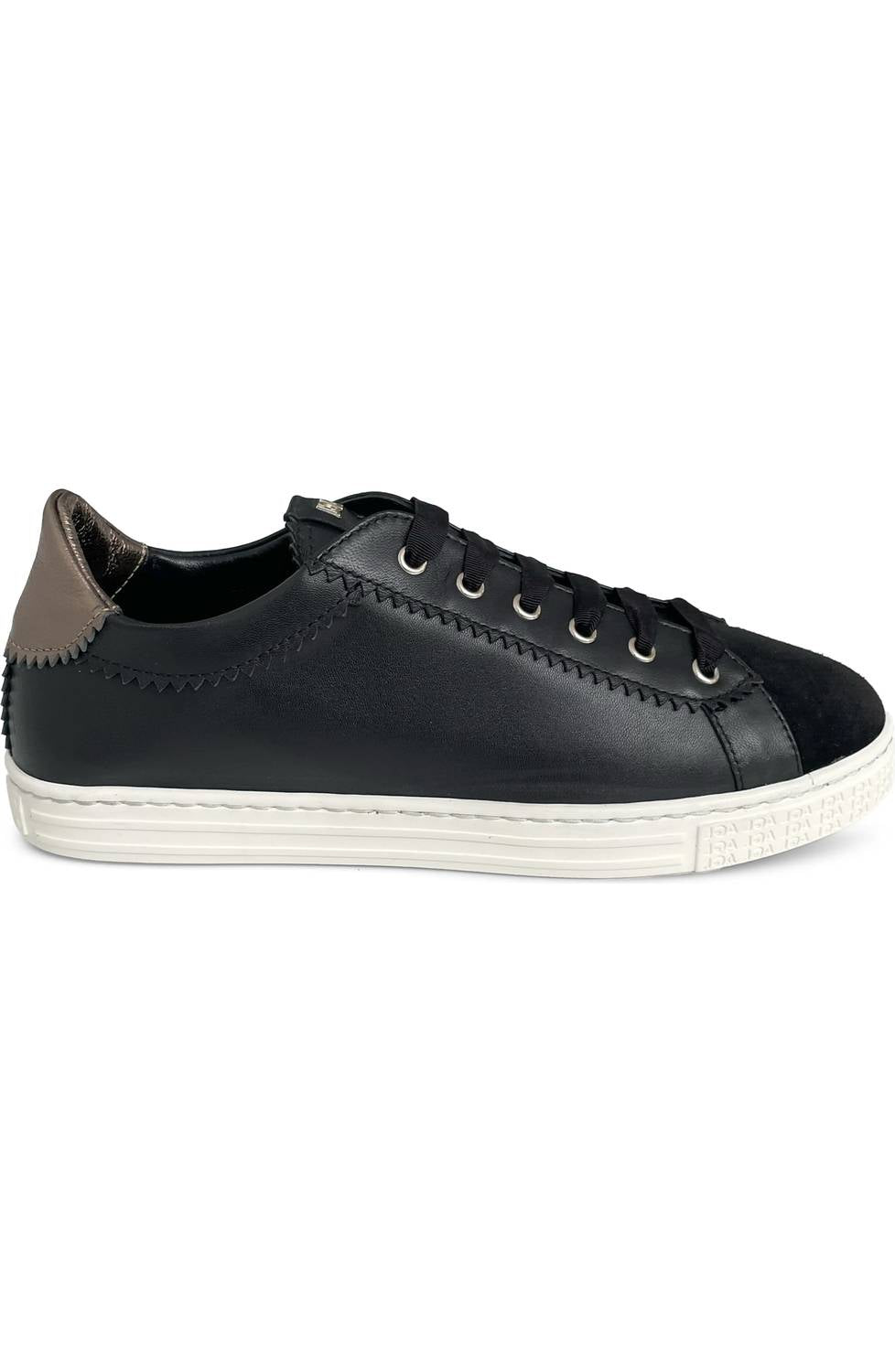 Agl - Women's Velvet And Metallic Sneaker