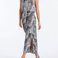 Bishop + Young - Print Bias Cut Slip Skirt