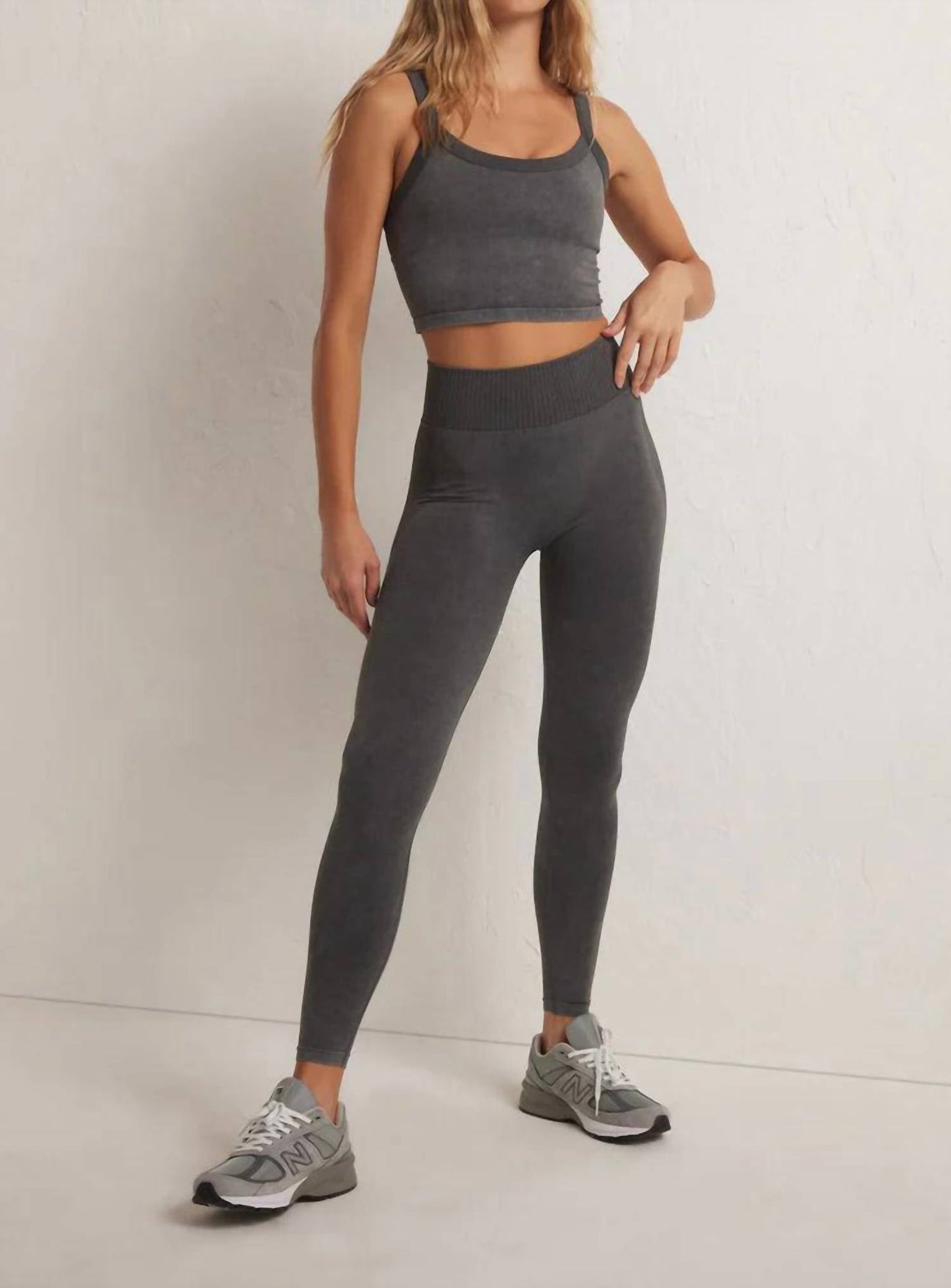 Z Supply - WASH OUT SEAMLESS 7/8 LEGGINGS
