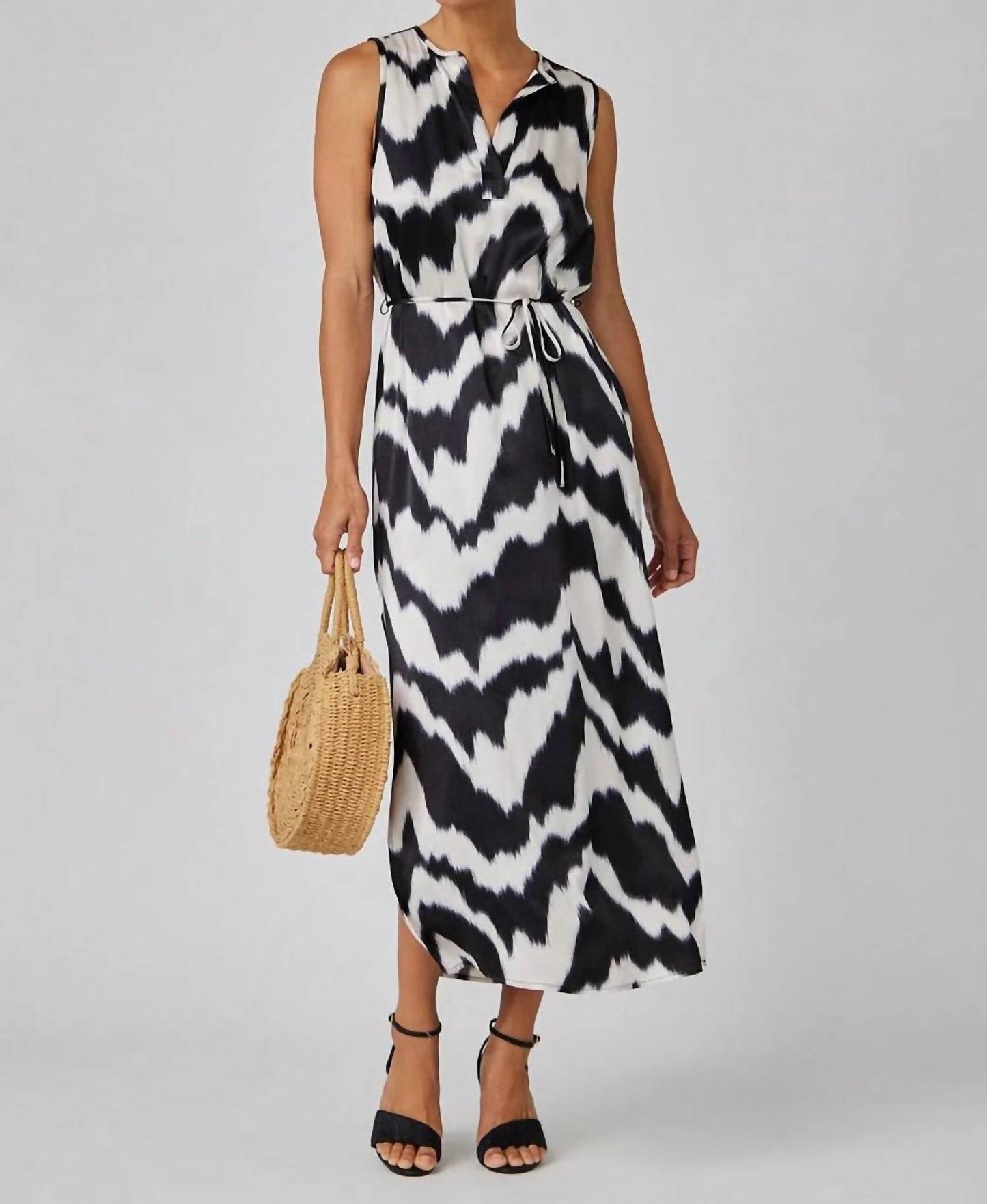 Bella Dahl - Sleeveless Belted Maxi Dress