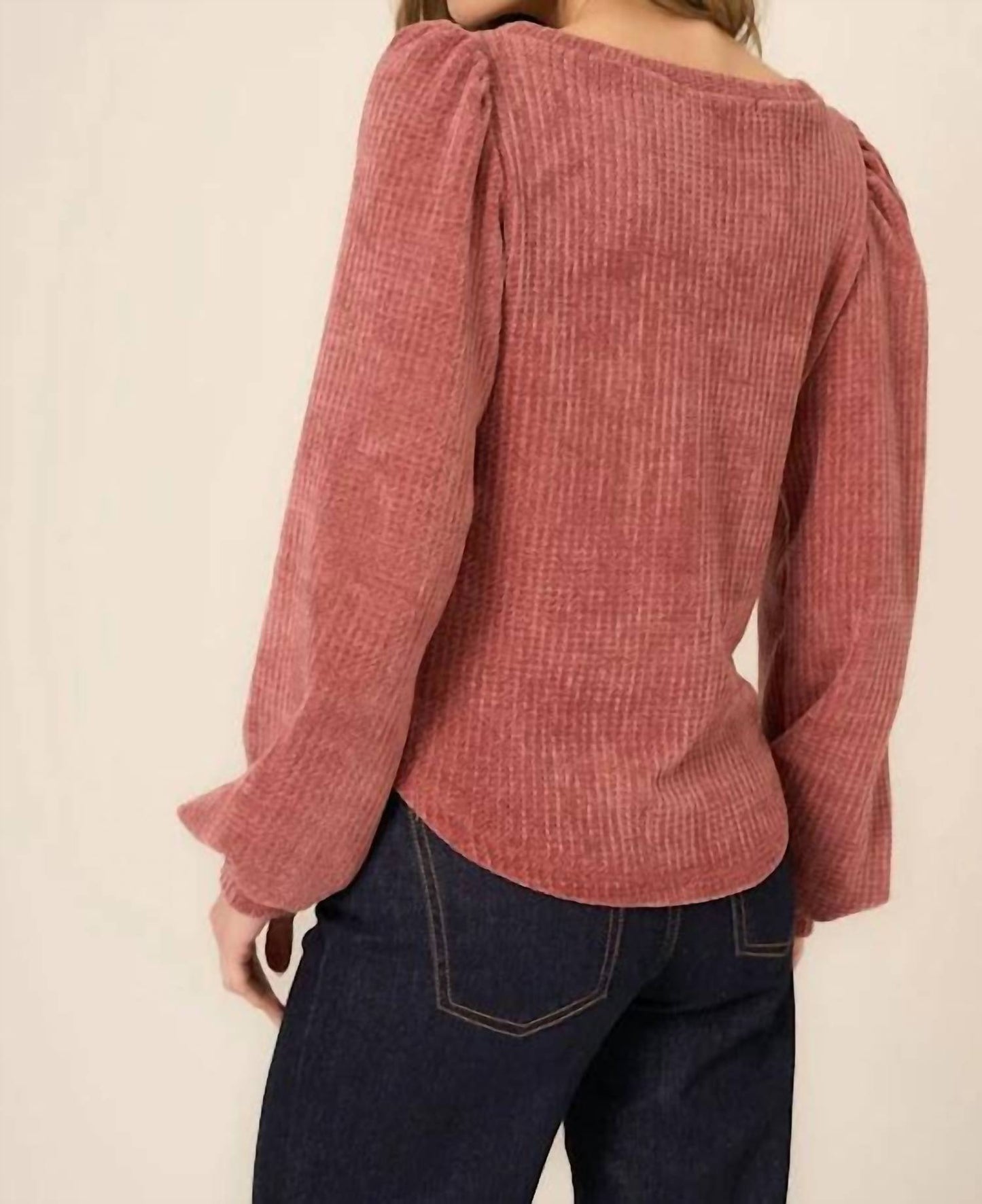 Project Social T - Just Because Chenille Longsleeve