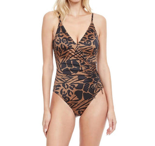 Gottex - Jaguar V-neck One Piece Swimsuit