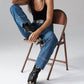 Free People - Risk Taker Mid Rise Straight Jeans