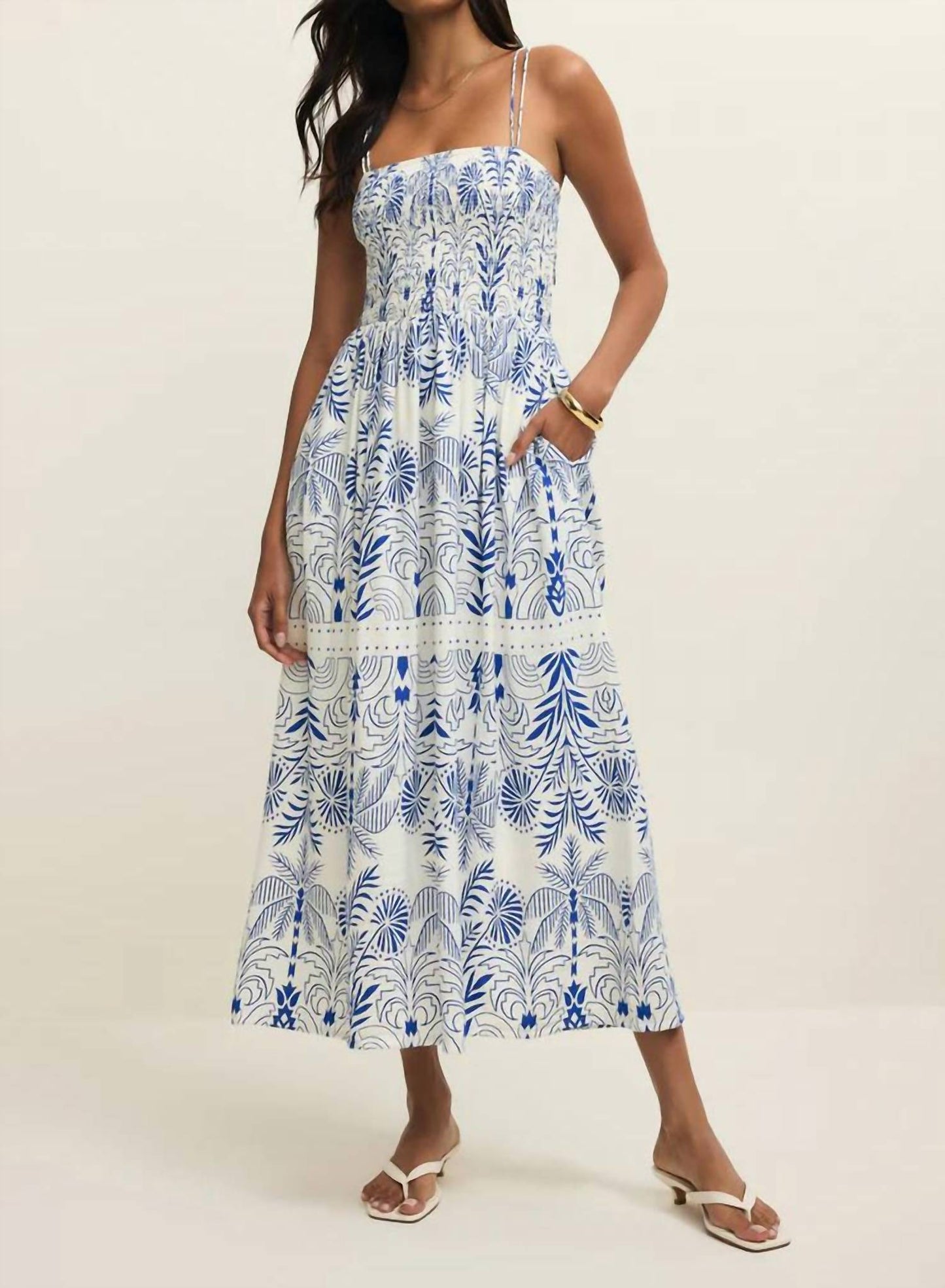 Z Supply - Women's Nadine Palm Maxi Dress