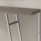 Accent Console Table For Entryway, Durable Construction - Taupe