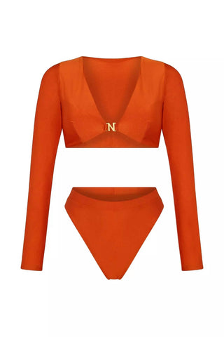 Nelblu - Inocencia V-neck Two-piece Swimsuit