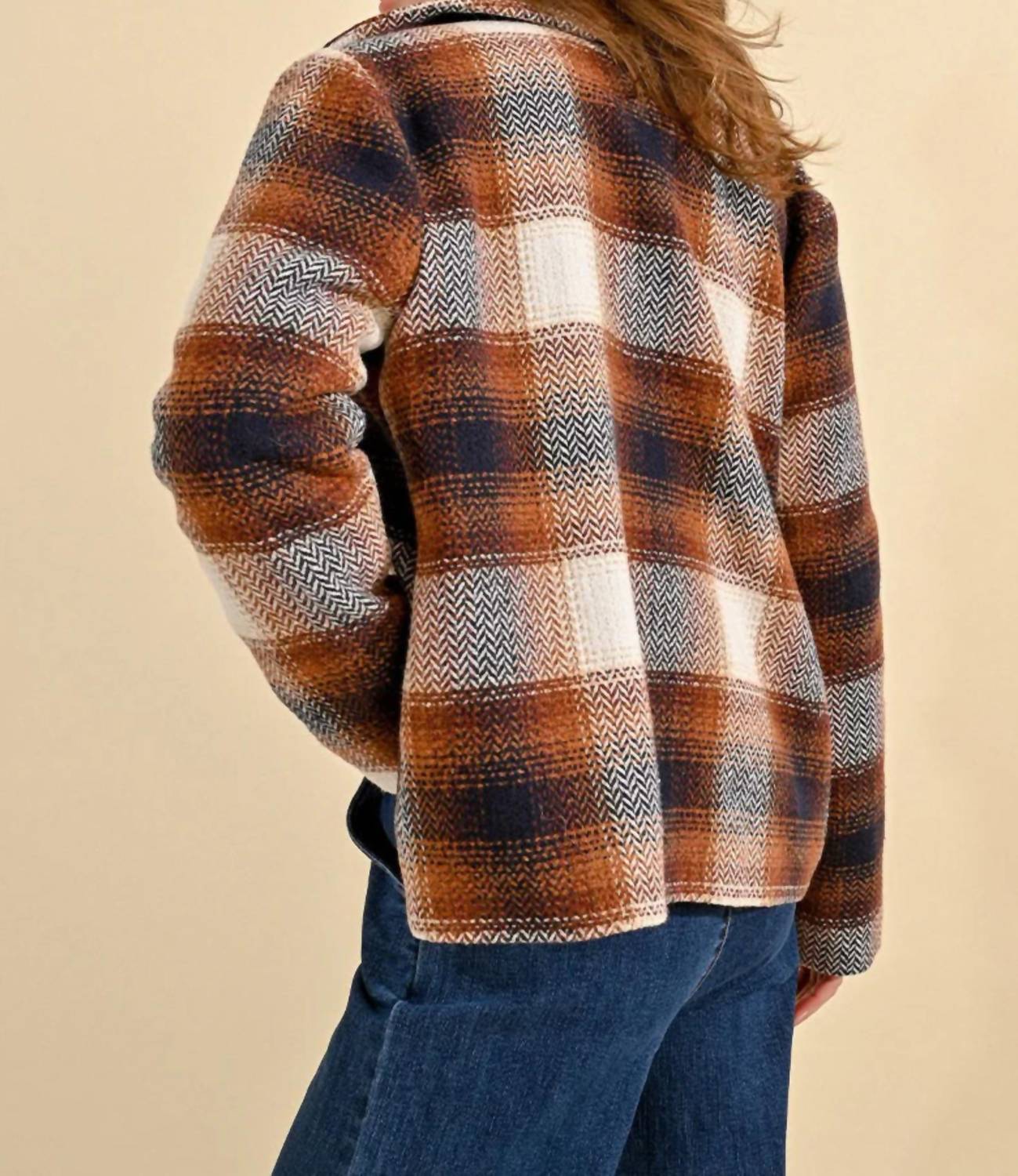 Molly Bracken - Short Checked Coat