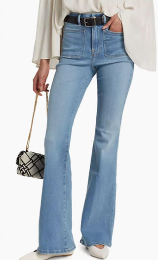 Good American - Good Legs Patch Flare