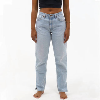 Aligrace - Allysa Tilted Split Jeans