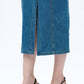 Bayeas - Julia Cardigan Relaxed Fit Denim Dress