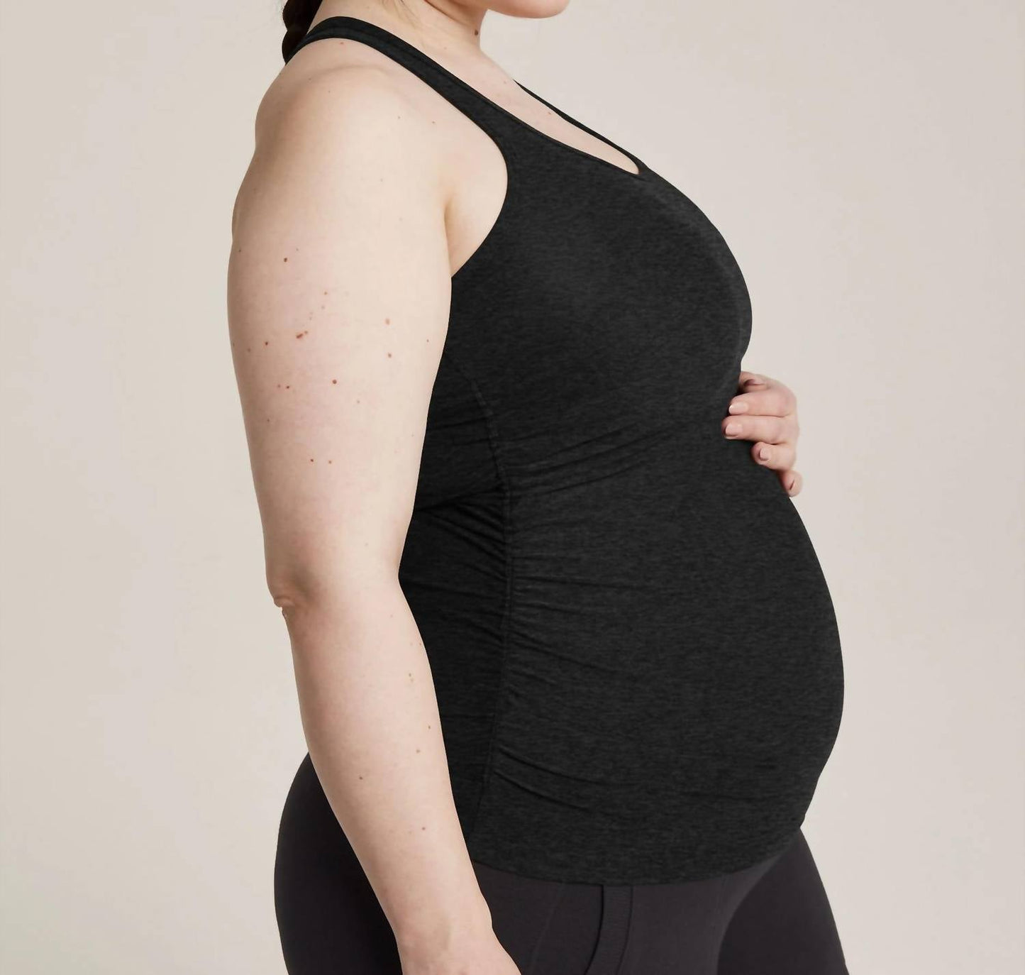 Beyond Yoga - Featherweight Let It Grow Racerback Maternity Tank