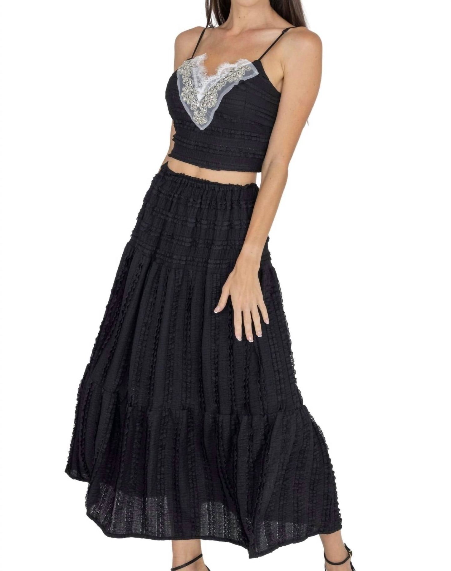 Akalia - Emma Top And Maxi Skirt Set