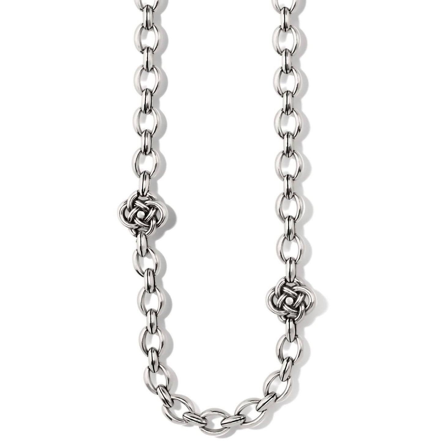 Brighton - Women's Interlok Knot Link Necklace