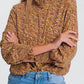 124 Voltaire - Silky Mock Neck Top