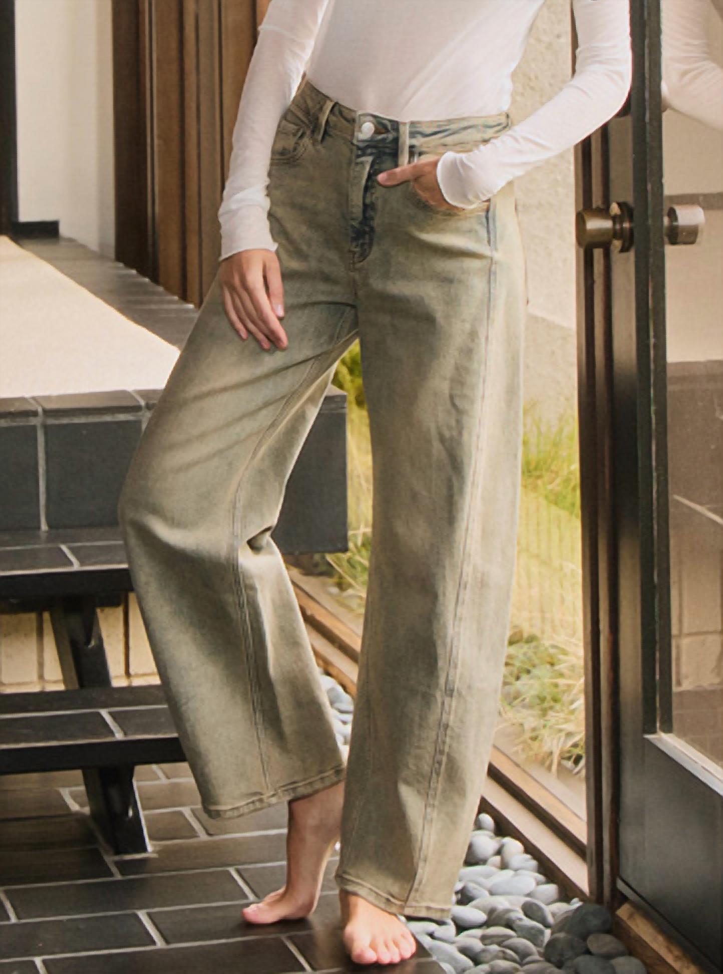 Vervet By Flying Monkey - Barrel Leg Jeans