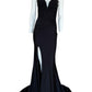 Jovani - Black Maxi Evening Gown