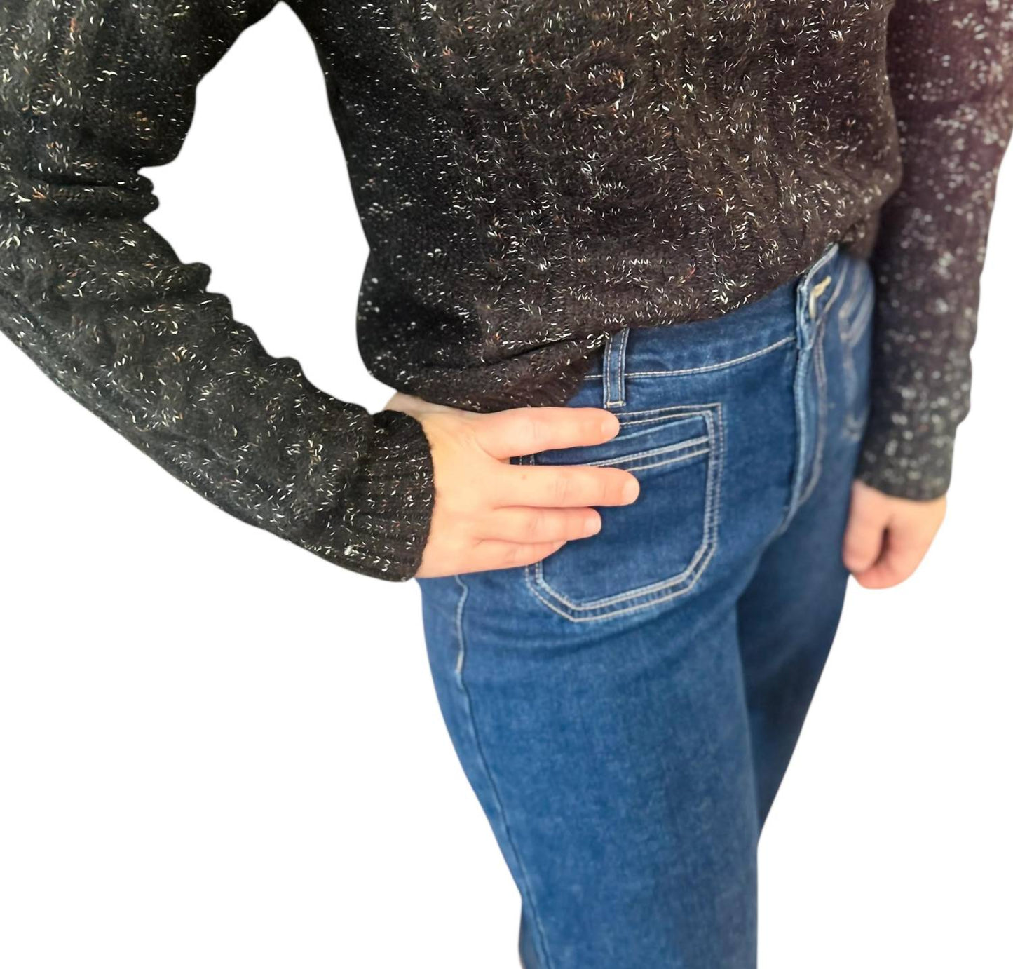 Charlie B - Speckel Chord Sweater
