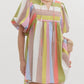 Entro - Puff Sleeve Dress