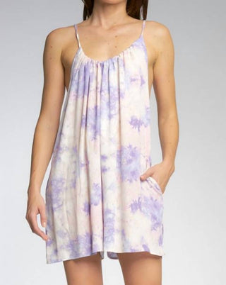 Elan - Tie Dye Racerback Romper