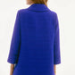 Joseph Ribkoff - Collared Textured Trapeze Jacket