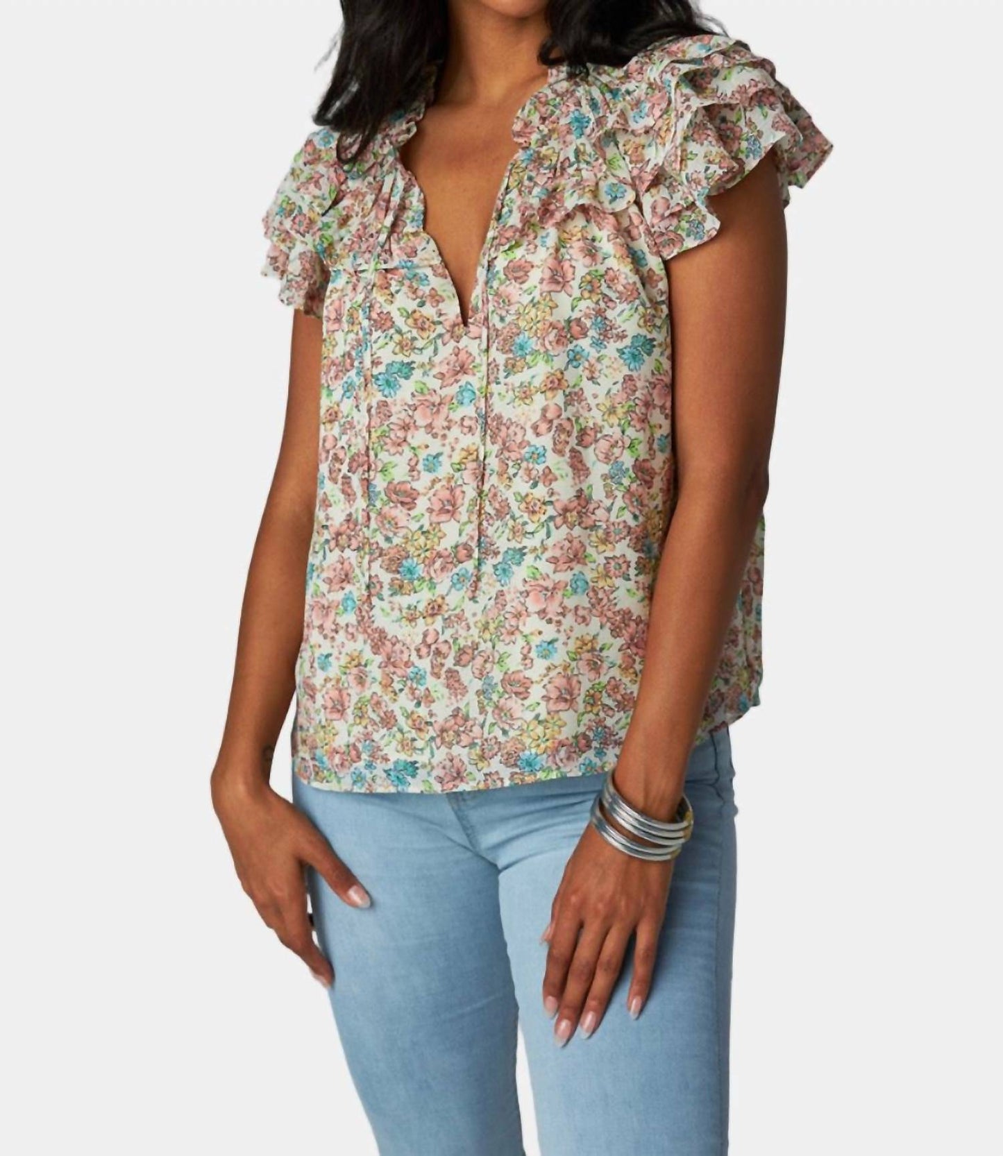 Buddylove - Carla Ruffle Top
