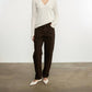 Enza Costa - FINE CASHMERE KNITTED V-NECK SWEATER