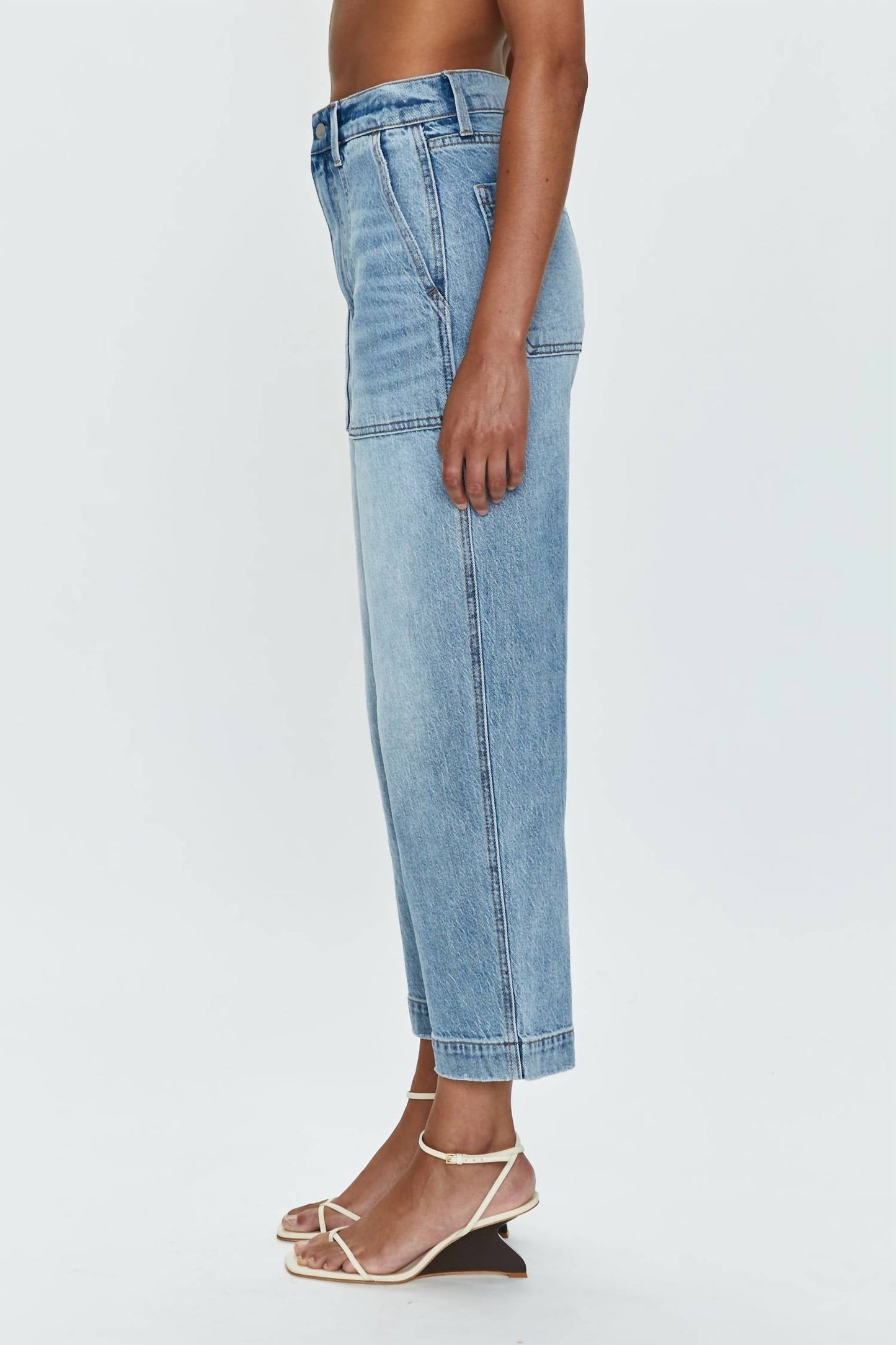 Pistola - Turner Super High Rise Barrel Jeans
