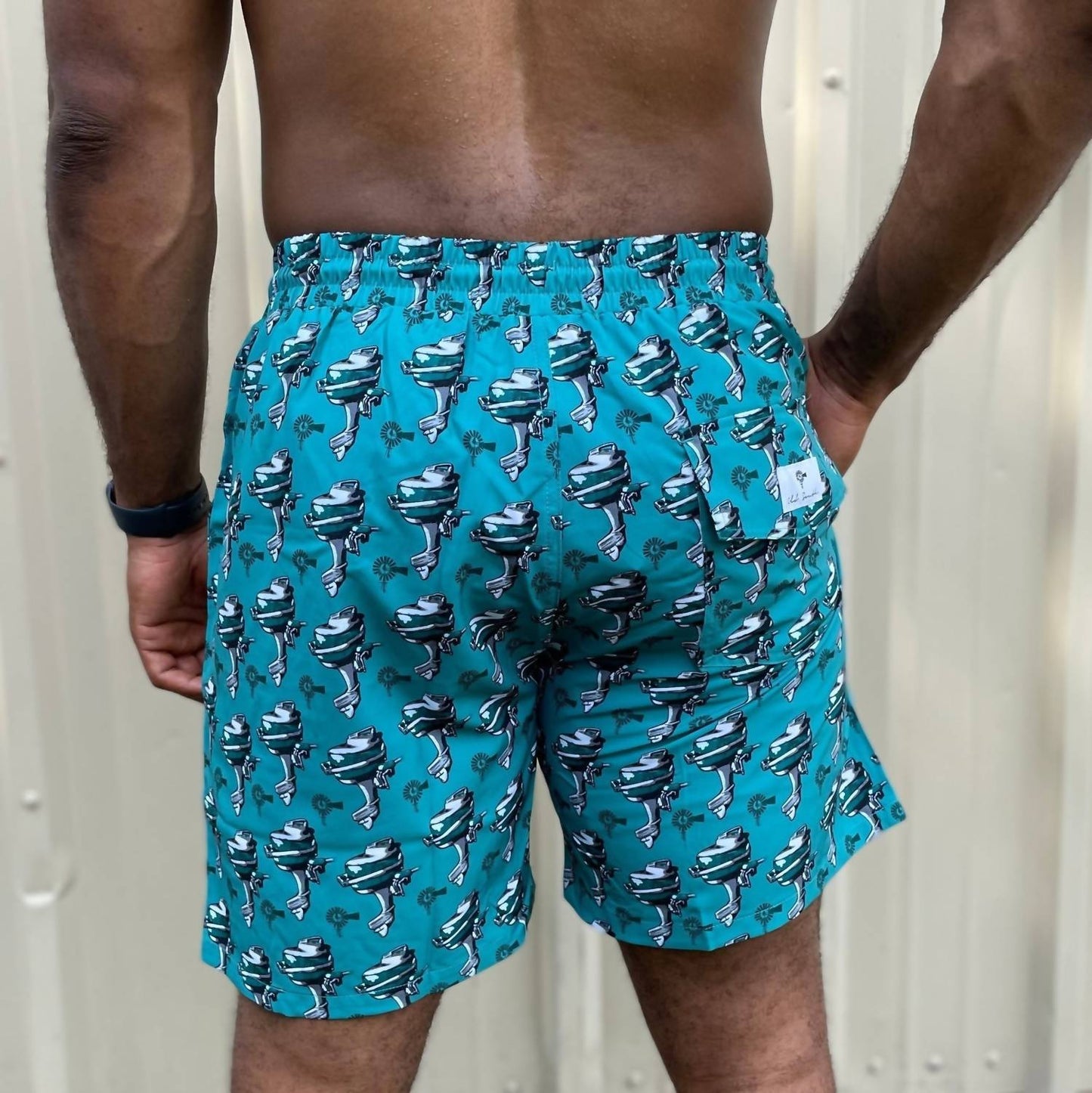 Old South Apparel - Outboard Motor Swim Trunks