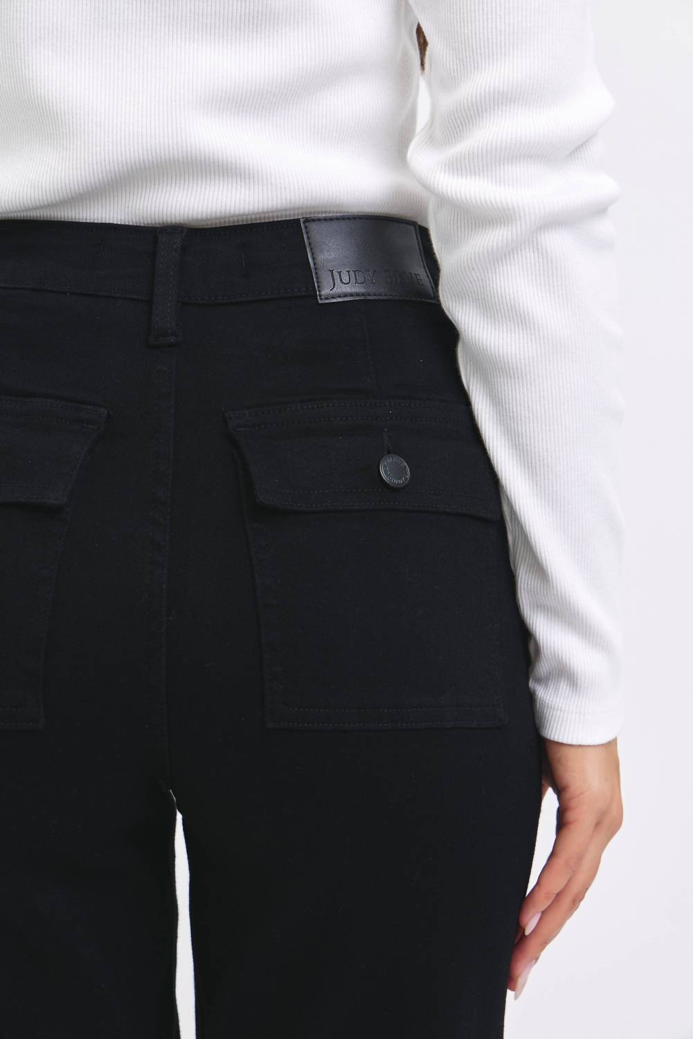 Judy Blue - High Waist Cargo Cuffed Jogger
