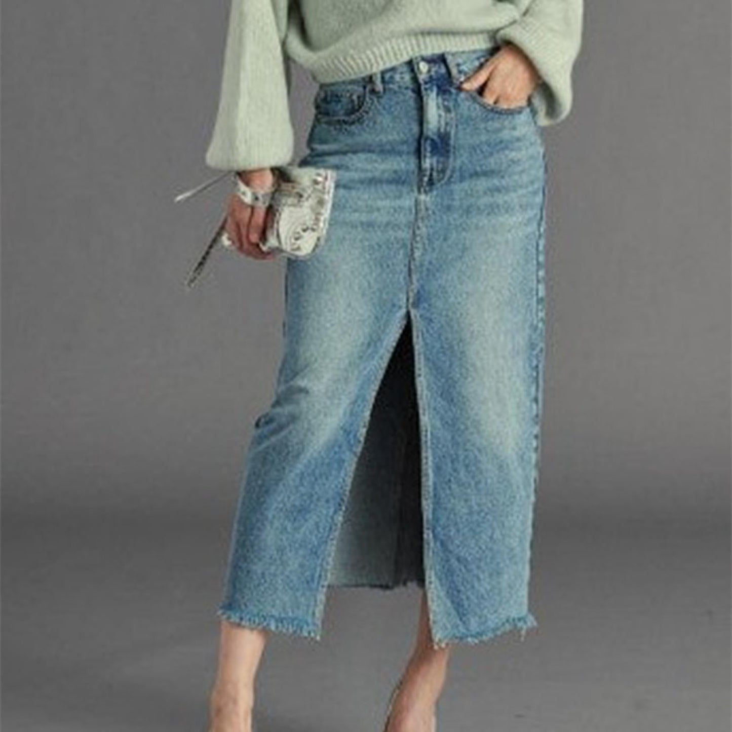 Steve Madden - Avani Denim Skirt