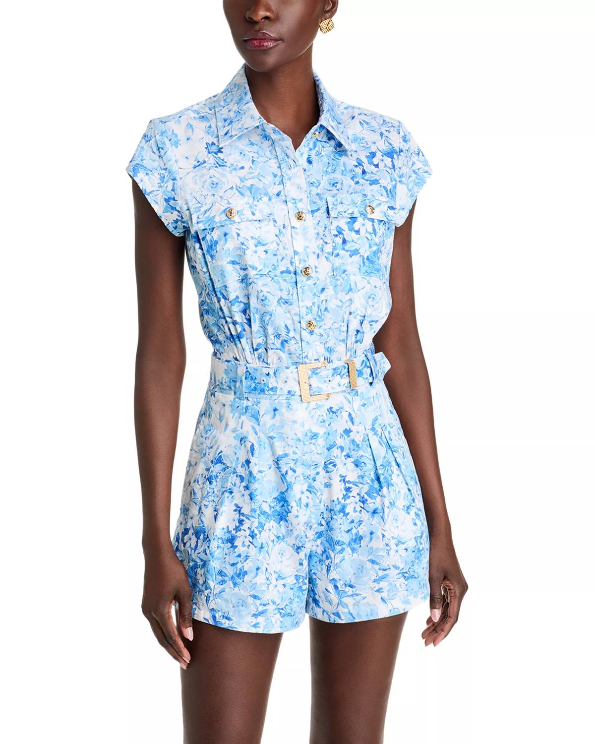 Generation Love - Morgan Floral Poplin Romper