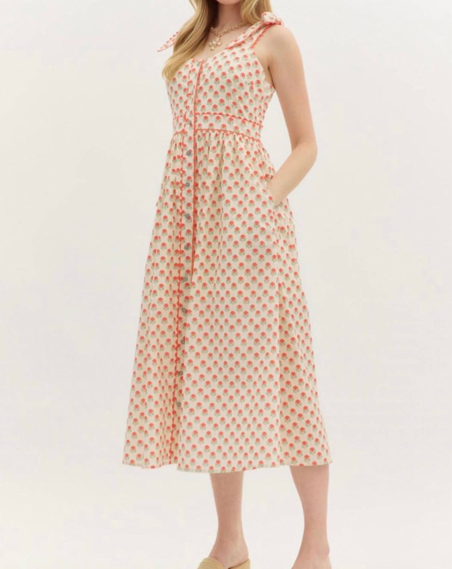 Entro - Jane Midi Dress