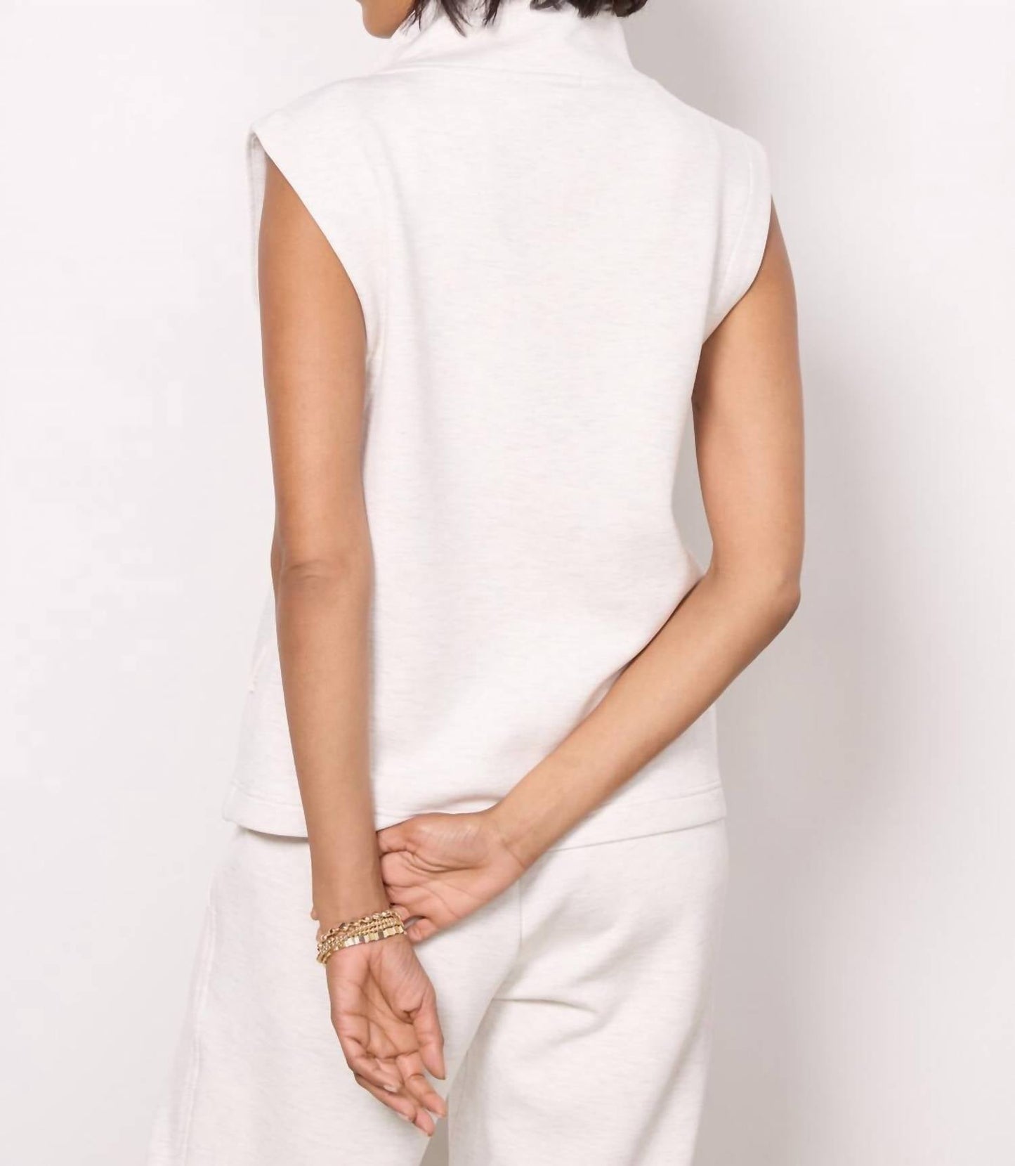 Varley - Magnolia Half Zip Tank Top