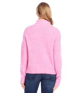 Karen Kane - Mock Neck Boucle Sweater