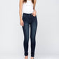 Judy Blue - High Rise Super Dark Skinny Jeans