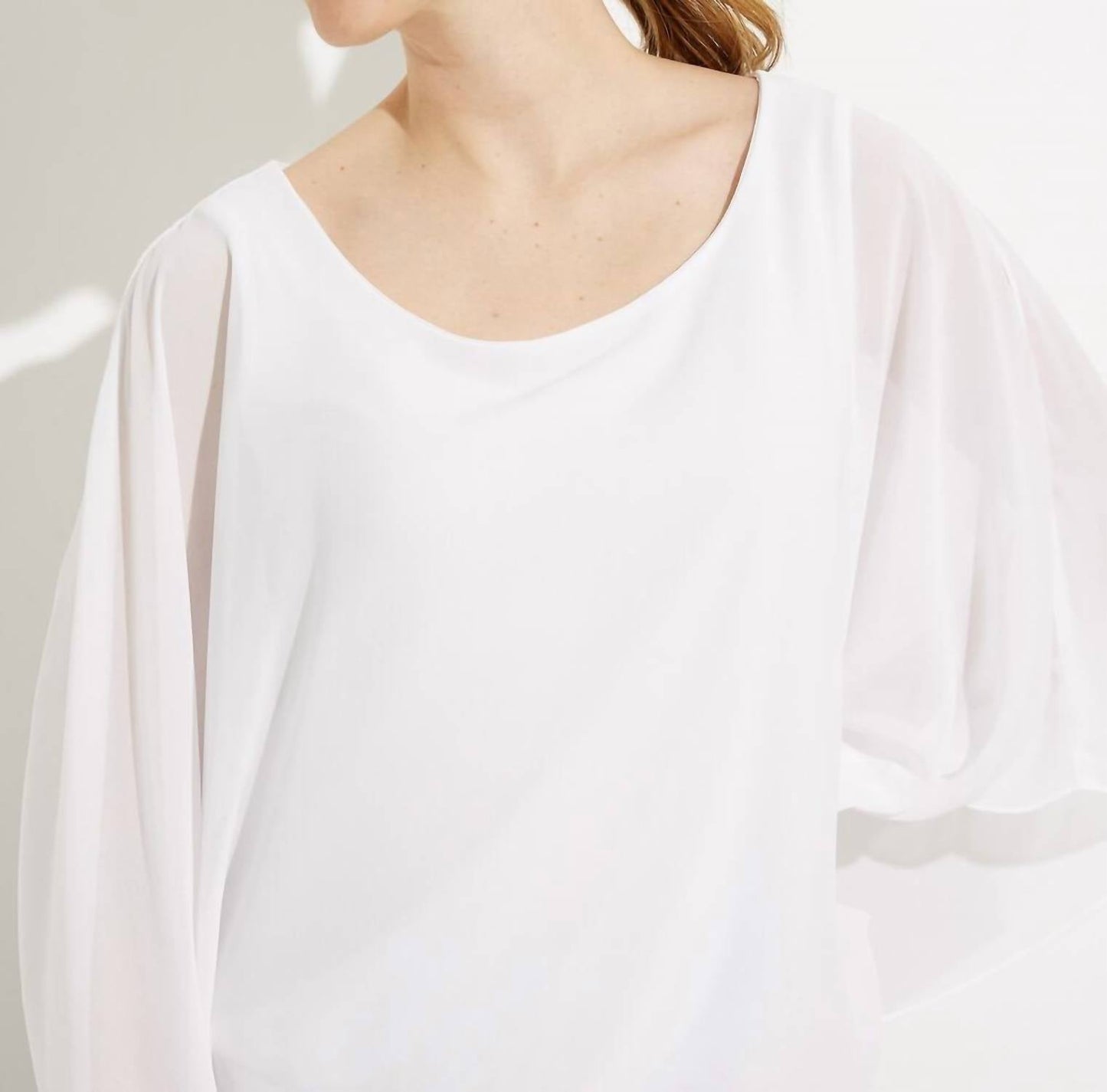 Joseph Ribkoff - Casual Flutter Sleeve Pullover