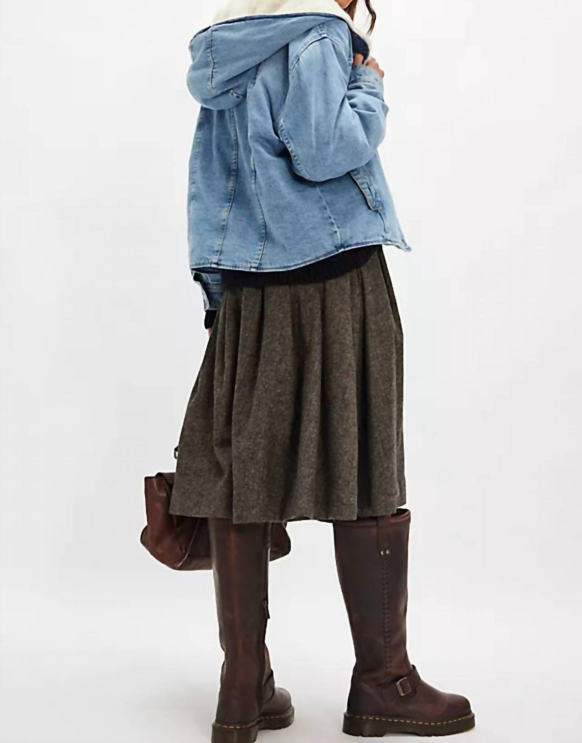 Free People - Asher Cozy Denim Jacket