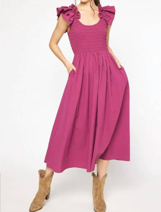 Entro - Laura Midi Dress