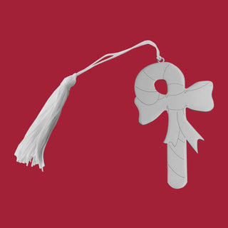 Creative Gifts International - Candy Cane Ornament with Tassel