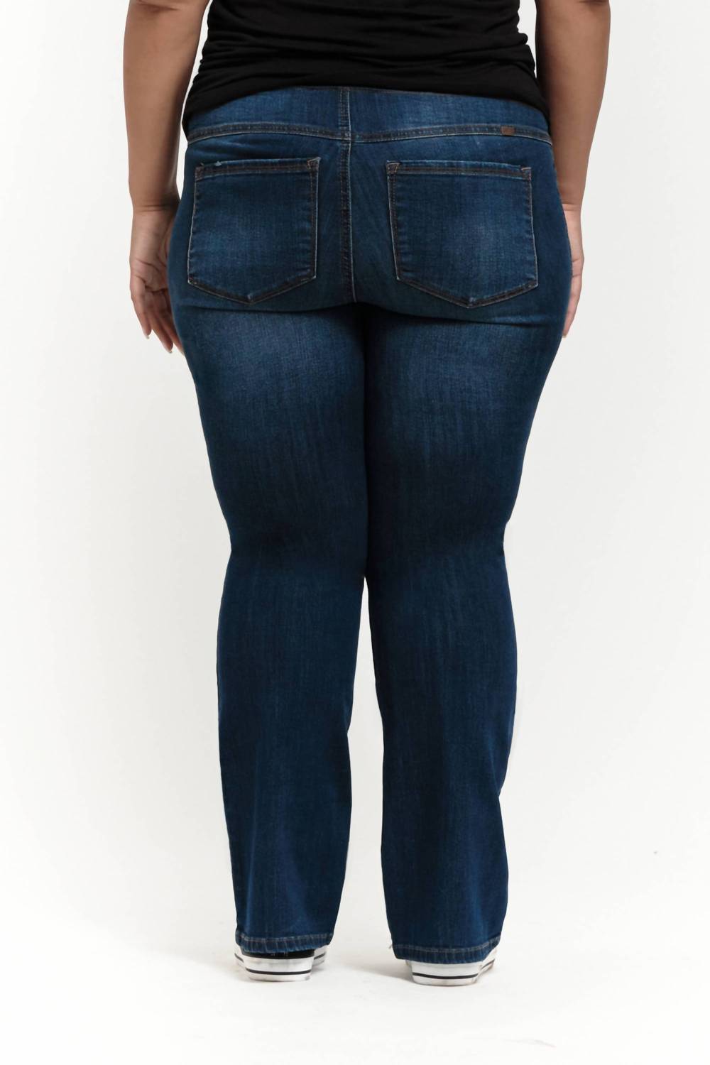 1822 Denim - Maternity Slim Boot Cut With Bellyband Jeans - Plus